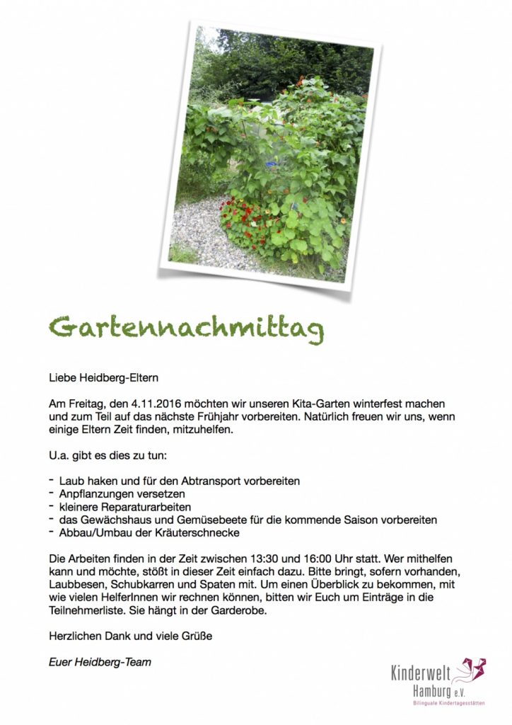 gartentag